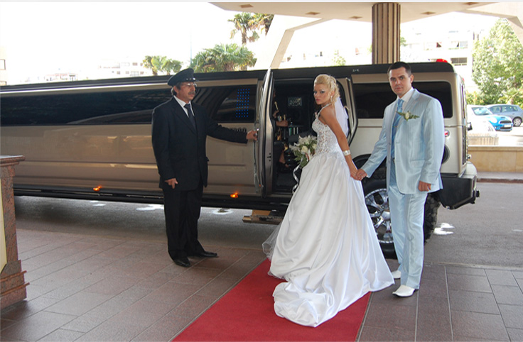 limo 16 seats wedding 1
